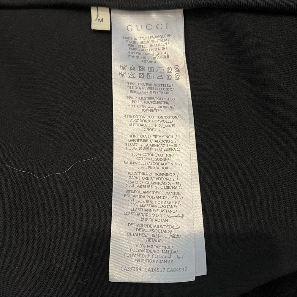 Authentic Gucci Oversized Technical Track Zip up - image 12